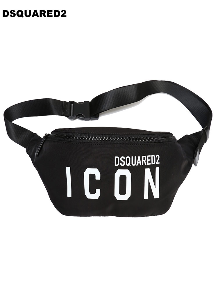 DSQUARED2    ICONボディバッグ。ユニセックス。ICONボディバッグ