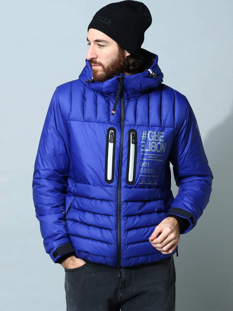 MONCLER (モンクレール) Primaloft フード フルジップ ダウンジャケットMonthey MCGNMONTHEY2