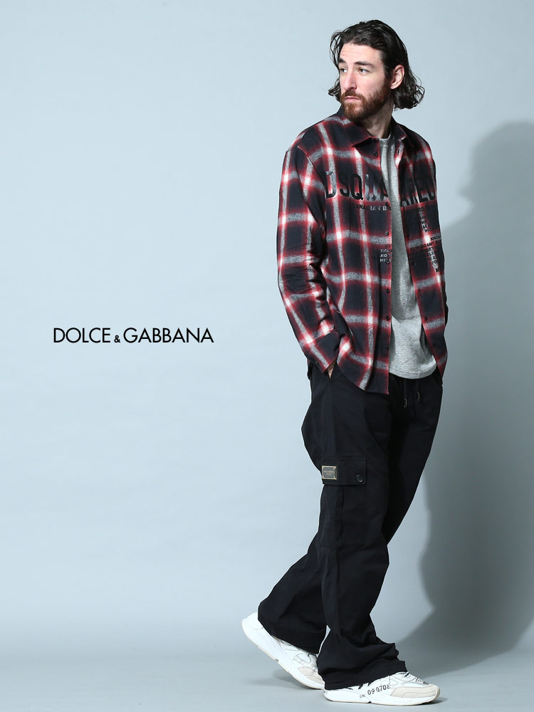 ドルチェ ＆ ガッバーナ メンズ パンツ DOLCE&GABBANA ブランド カーゴ 