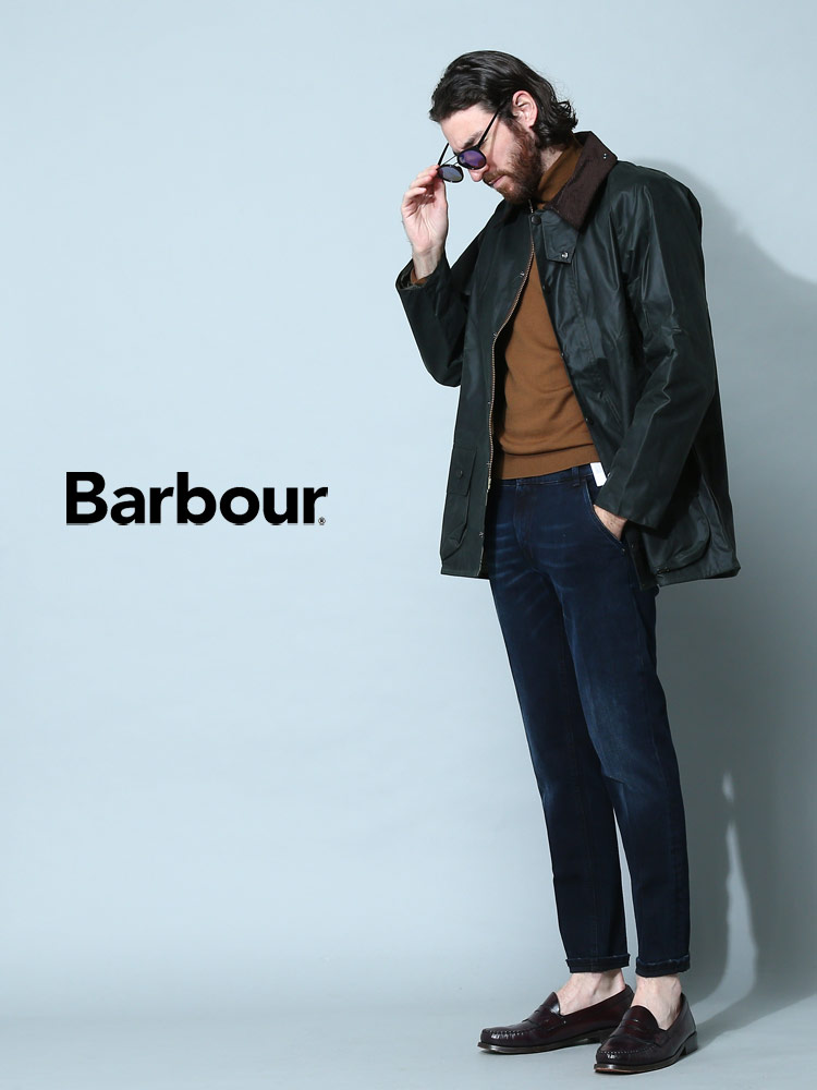 バブアー メンズ ブルゾン BARBOUR ブランド アウター ワックスジャケット ジャケット オイルドコットン BEA【サカゼン公式通販】