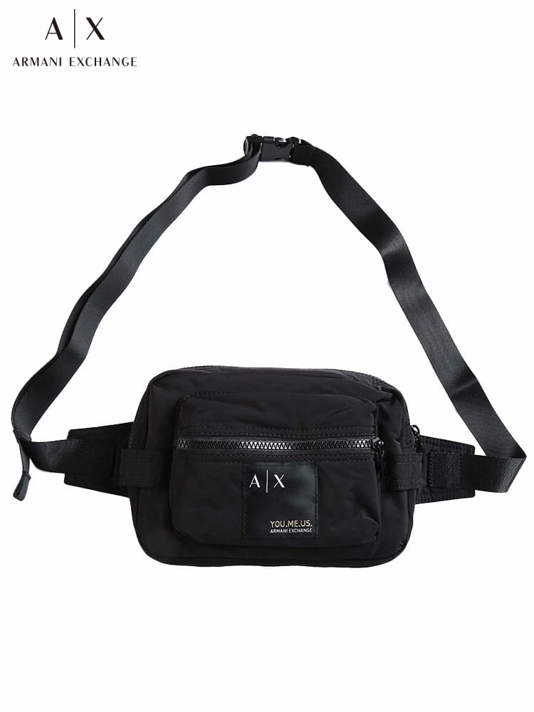 【オンラインストア限定】 ARMANI EXCHANGE (アルマーニ エクスチェンジ) ロゴ ウエストバッグ AE9524282F866 ブランド