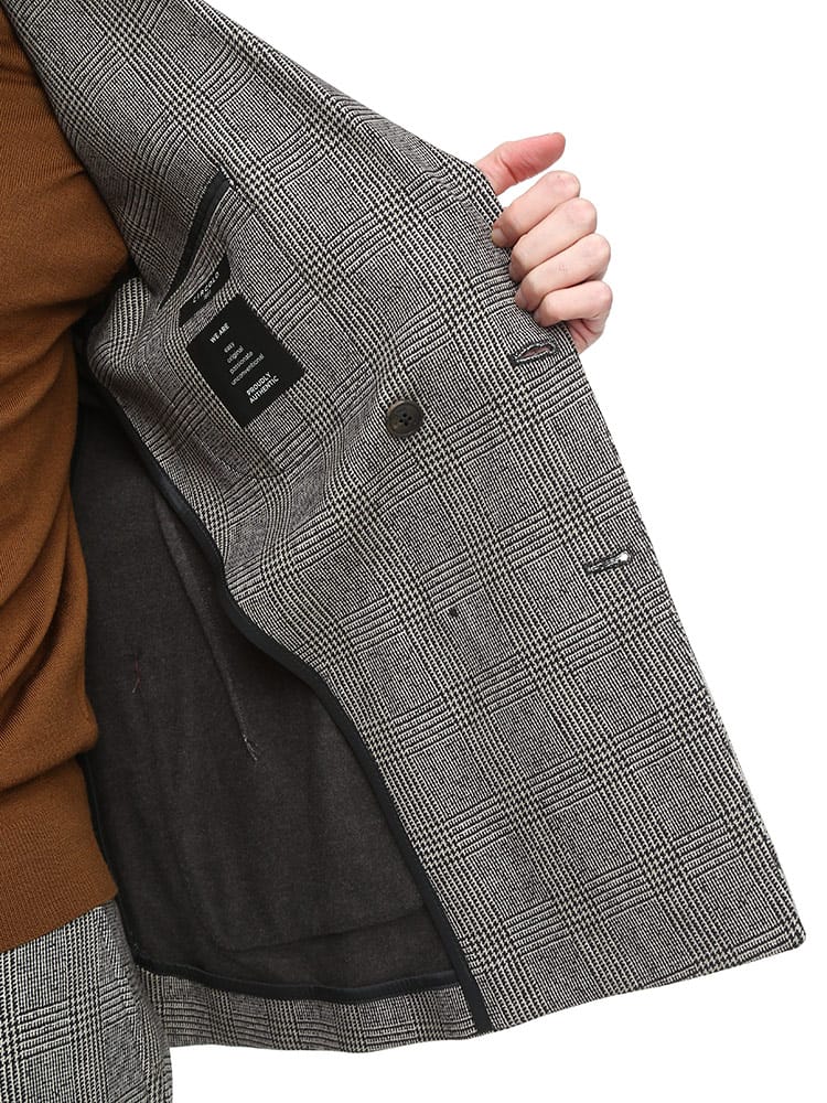 CIRCOLO 1901 (チルコロ1901) ストレッチ グレンチェック ダブル 
