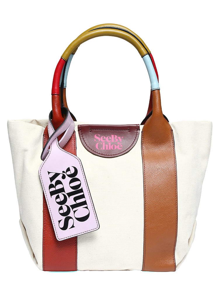 シーバイクロエ レディース バッグ SEE BY CHLOE ブランド トートバッグ トート 鞄 ロゴ Laetizia スモール トート プレゼント ギフト SCCHS22USB62B