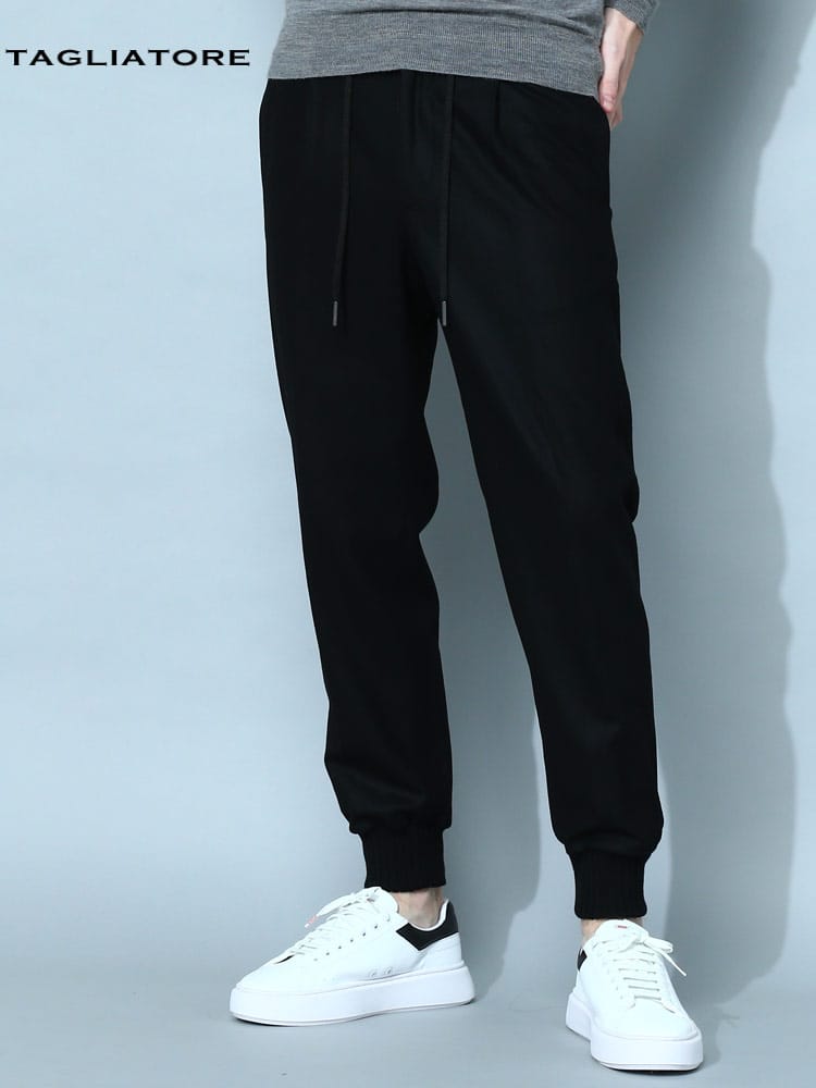 タリアトーレ メンズ パンツ TAGLIATORE ブランド ボトムス ロングパンツ ジョガーパンツ ウール BRUNO TG1BRUNO70039
