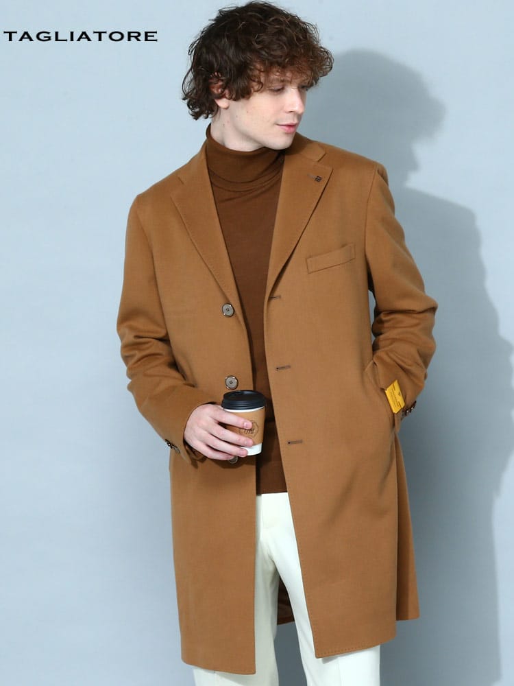 タリアトーレ メンズ コート TAGLIATORE ブランド チェスターコート 