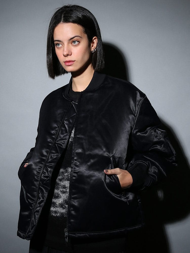ワイスリー レディース ブルゾン Y-3 ブランド ボンバージャケット アウター ボンバー CLASSIC BOMBER Y3LHP1347