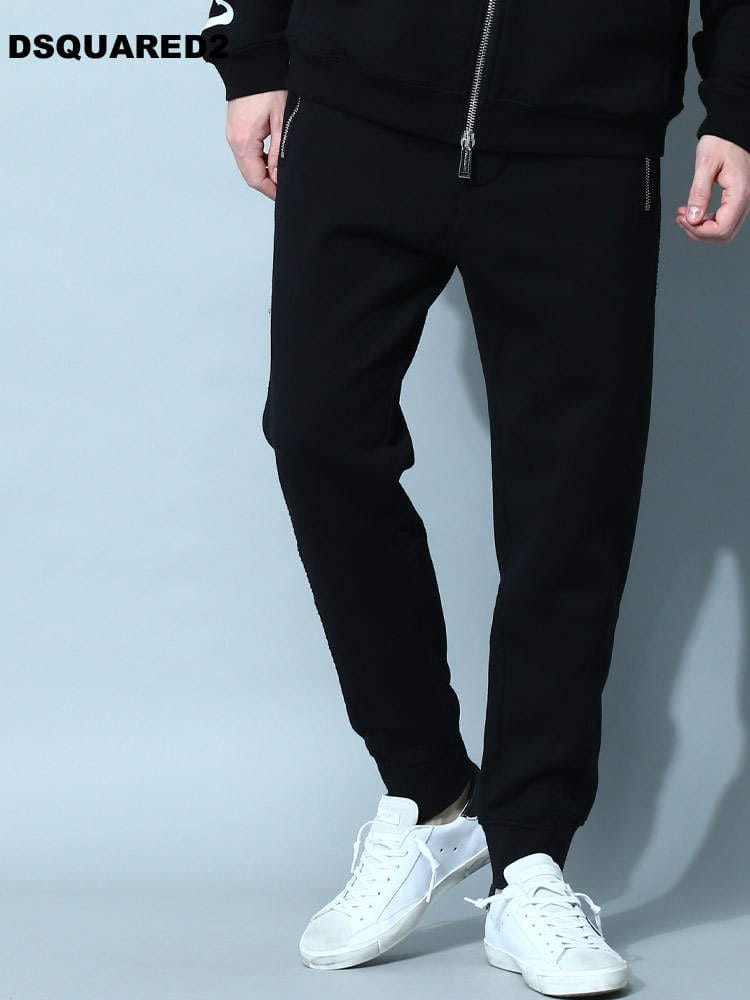 DSQUARED2 (ディースクエアード) 裏起毛 ジップポケット スウェットパンツ 【春夏新作】 D2KB0748S25516 ブランド