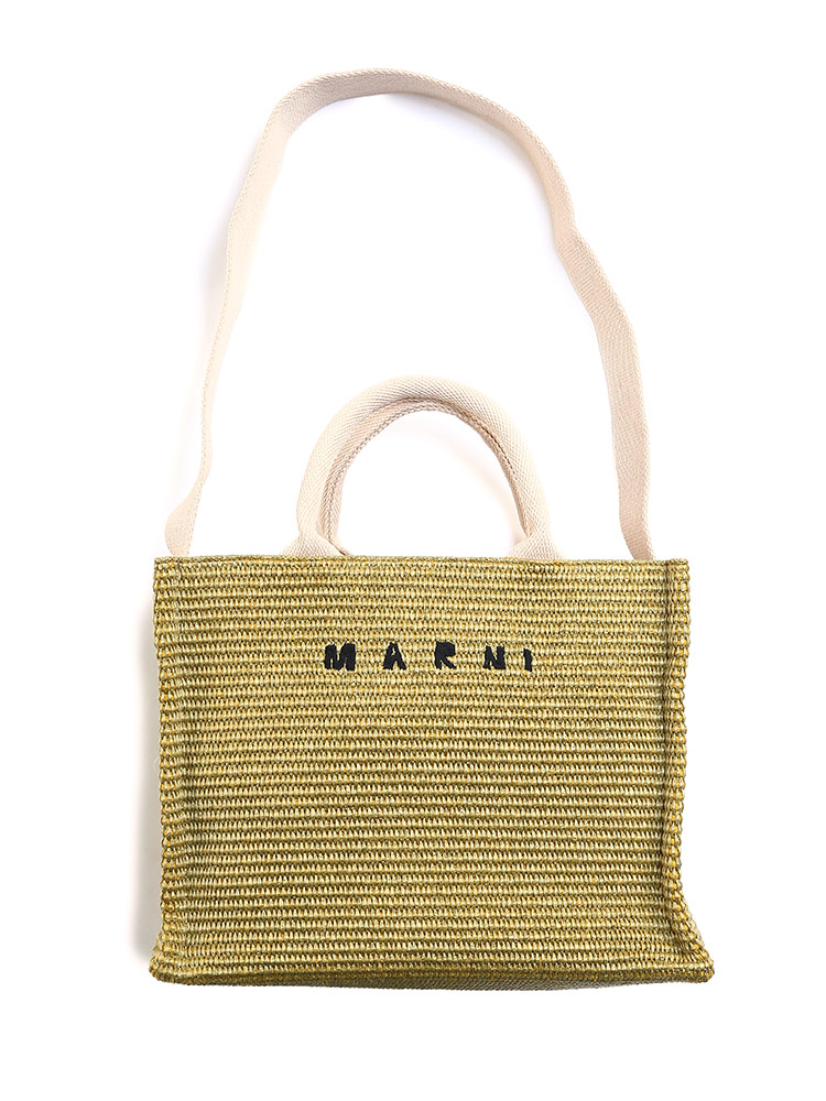 MARNI (マルニ) ロゴ ショルダー トートバッグ 【春夏新作】 レディース ブランド MALSHMP0077U0【サカゼン公式通販】