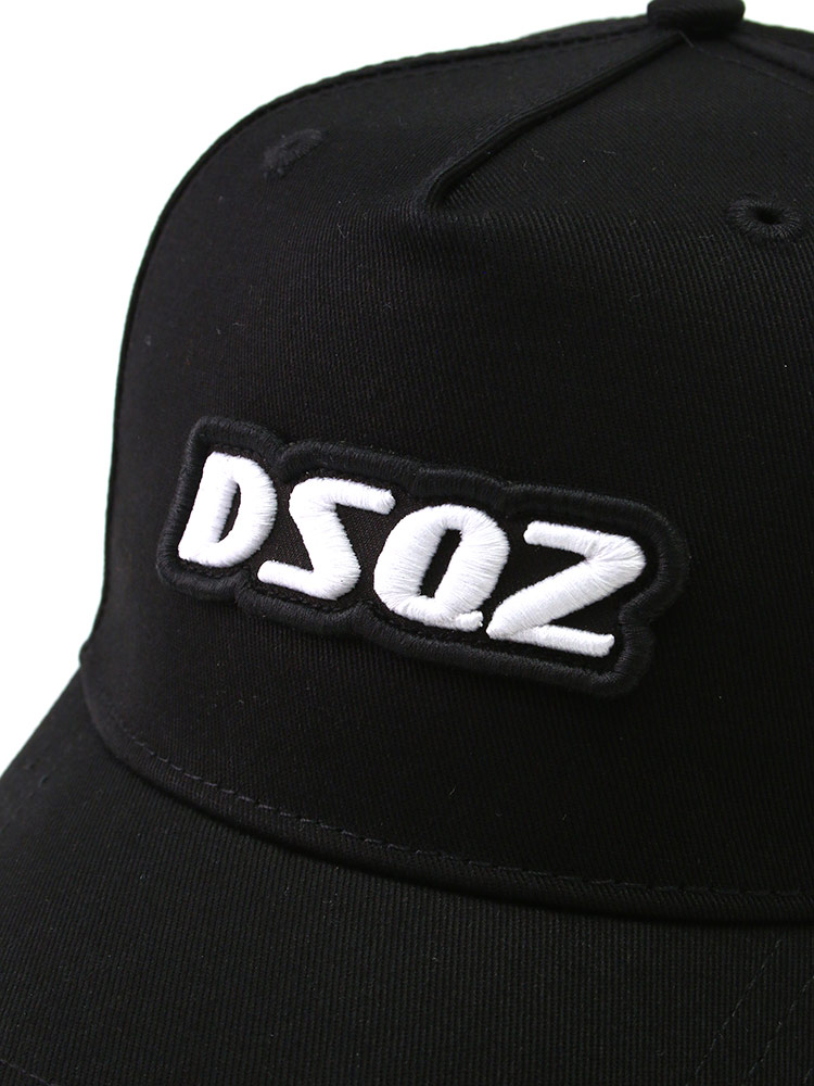 DSQUARED2 (ディースクエアード) DSQ2刺繍 コットン キャップ ...