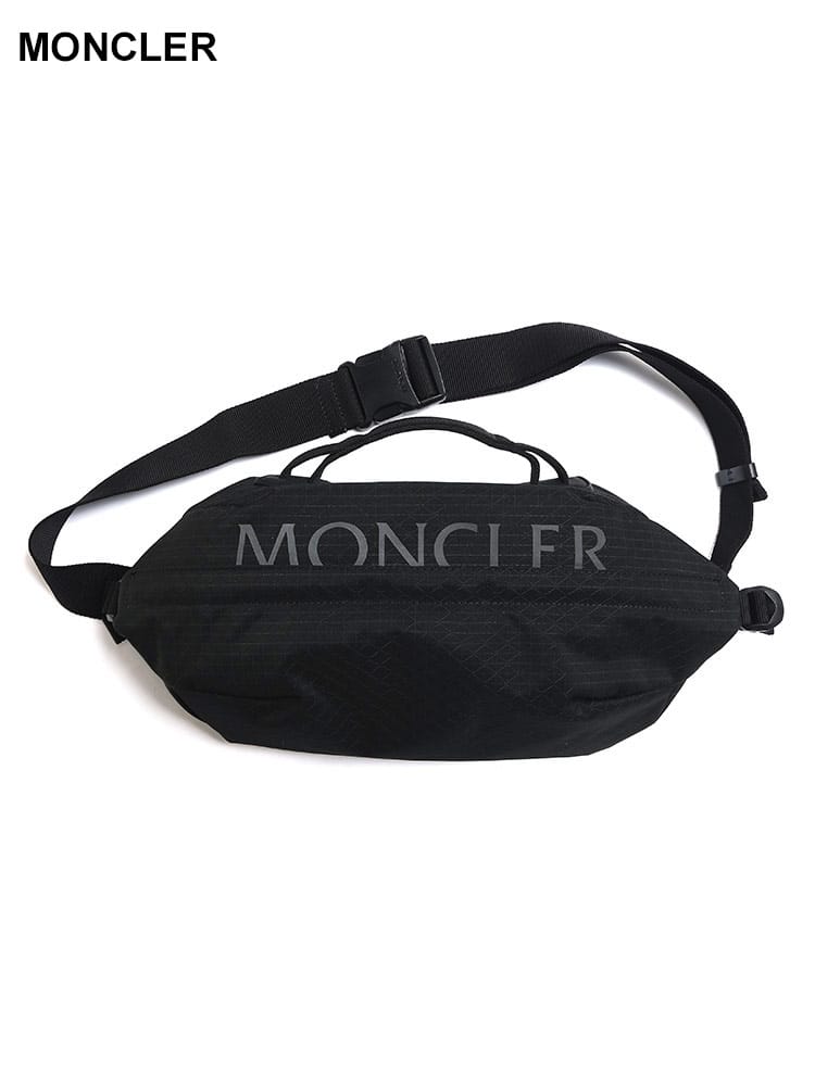 MONCLER (モンクレール) ロゴ ジップ ベルトバッグ Alchemy MC5M00004M2568 メンズ ブランド