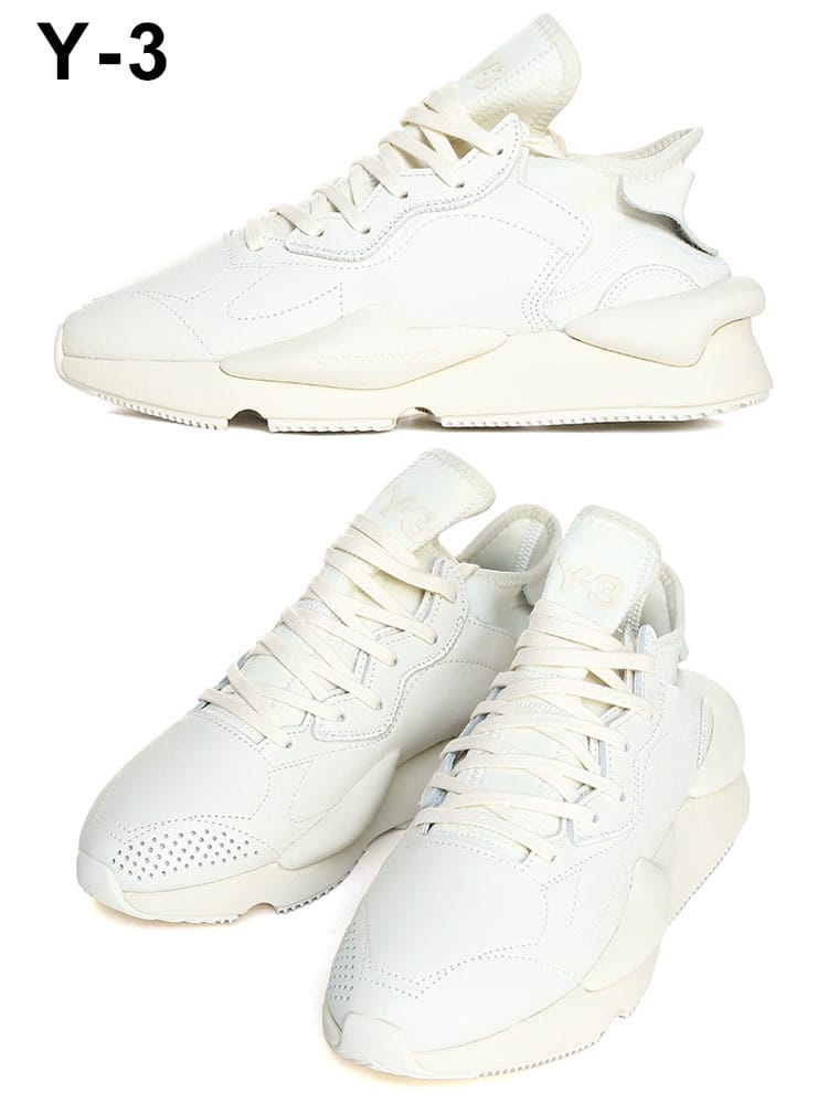 Y-3 (ワイスリー) レザー レースアップ スニーカー KAIWA Y3FZ6384 ブランド メンズ