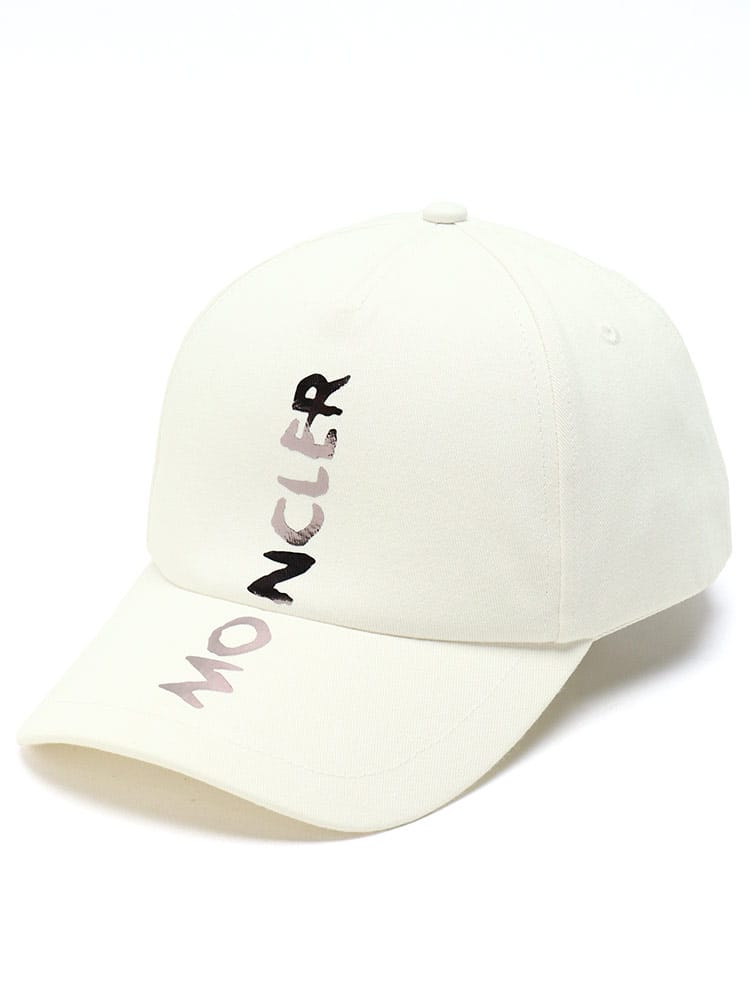 MONCLER (モンクレール) 縦ロゴ キャップ レディース ブランド MCL3B000220U082