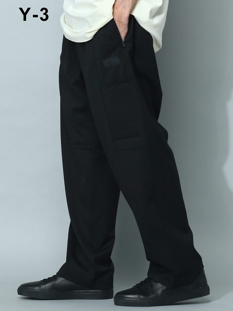 Y-3 (ワイスリー) サイドポケット ストレート パンツ REF W SL PANTS Y3H63048 メンズ ブランド