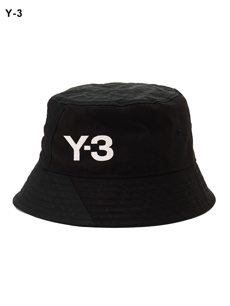 Y-3 (ワイスリー) ロゴ刺繍 バケットハット BUCKET HAT メンズ レディース ブランド Y3H62986【サカゼン公式通販】