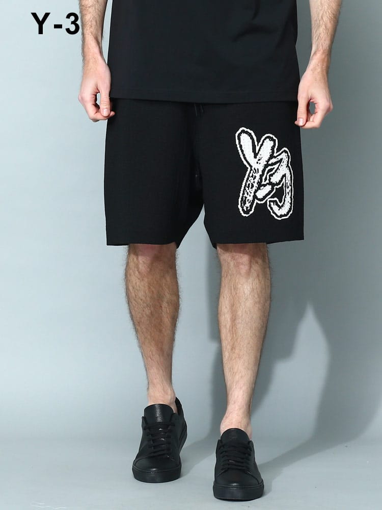 Y-3 (ワイスリー) ロゴ ニット ショートパンツ Y3H44808 メンズ ブランド