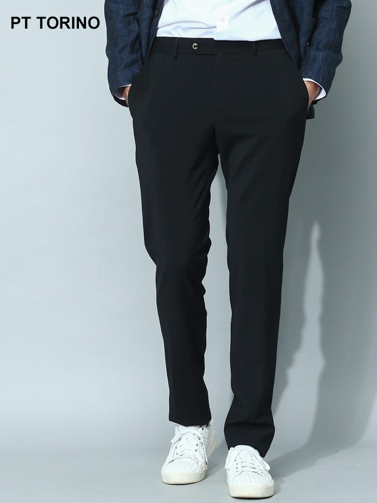 PT TORINO (ピーティートリノ) ストレッチ ウエストコード パンツ 