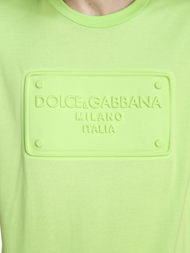 DOLCE&GABBANA (ドルチェ ＆ ガッバーナ) エンボスロゴ クルーネック