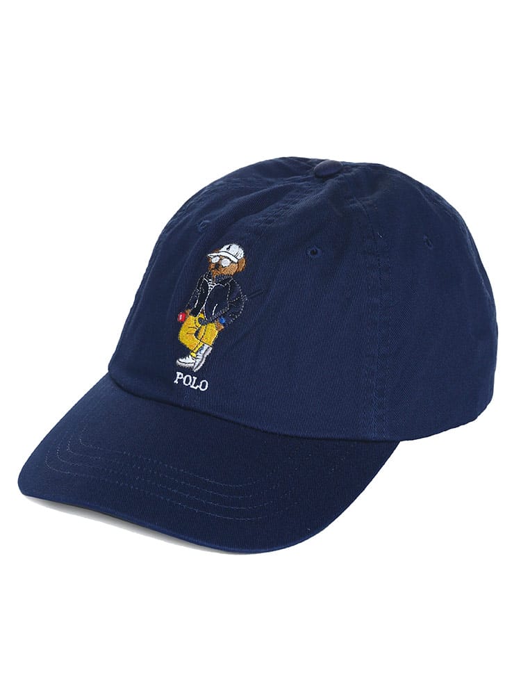 POLO RALPH LAUREN (ポロラルフローレン) ベア刺繍 コットン キャップ メンズ レディース ブランド RL710900258