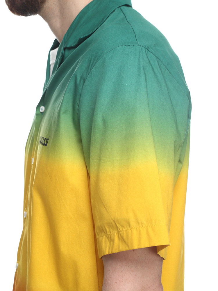 DSQUARED2 (ディースクエアード) ラスタ オープンカラー 半袖 シャツ 
