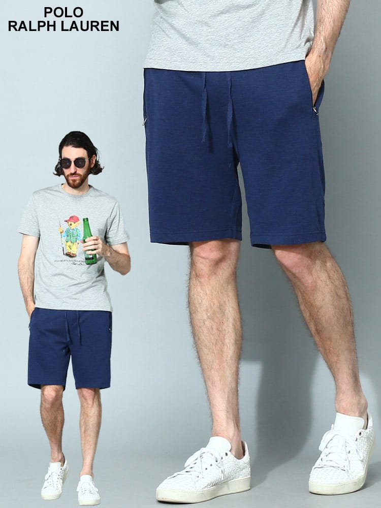POLO RALPH LAUREN (ポロ ラルフ ローレン) ワンポイント ジップポケット ショートパンツ RL710860384 メンズ ブランド