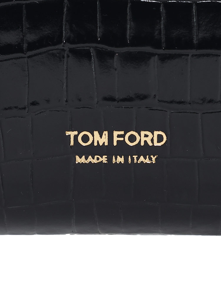 TOM FORD (トムフォード) カーフレザー ゴールドジップ クラッチバッグ TFH0500LCL239G ブランド【サカゼン公式通販】