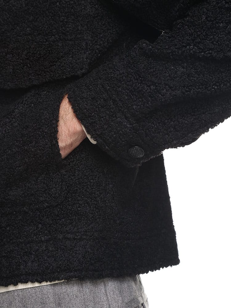 TAGLIATORE (タリアトーレ) ボア フルボタン ジャケット TEDDY 