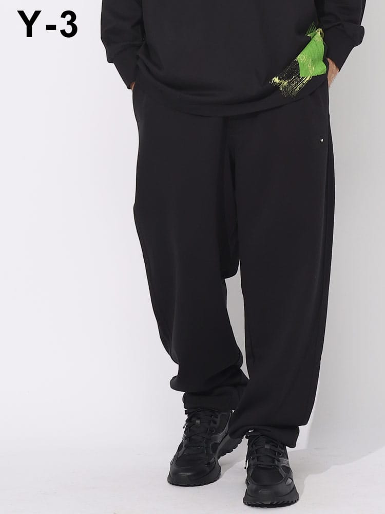 Y-3 (ワイスリー) ワンポイント スウェットパンツ STRAIGHT PNT Y3IL1784 ブランド メンズ 男性 ボトムス