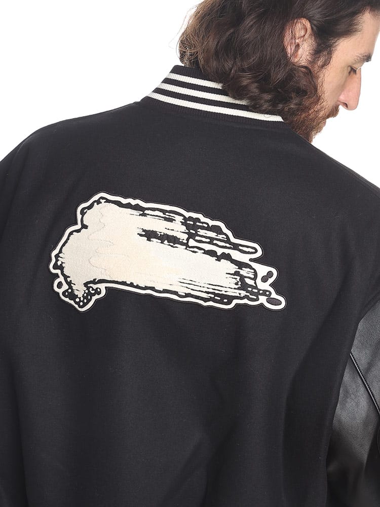 Y-3 (ワイスリー) Primaloft ロゴ フルジップ ジャケット LETTERMAN 
