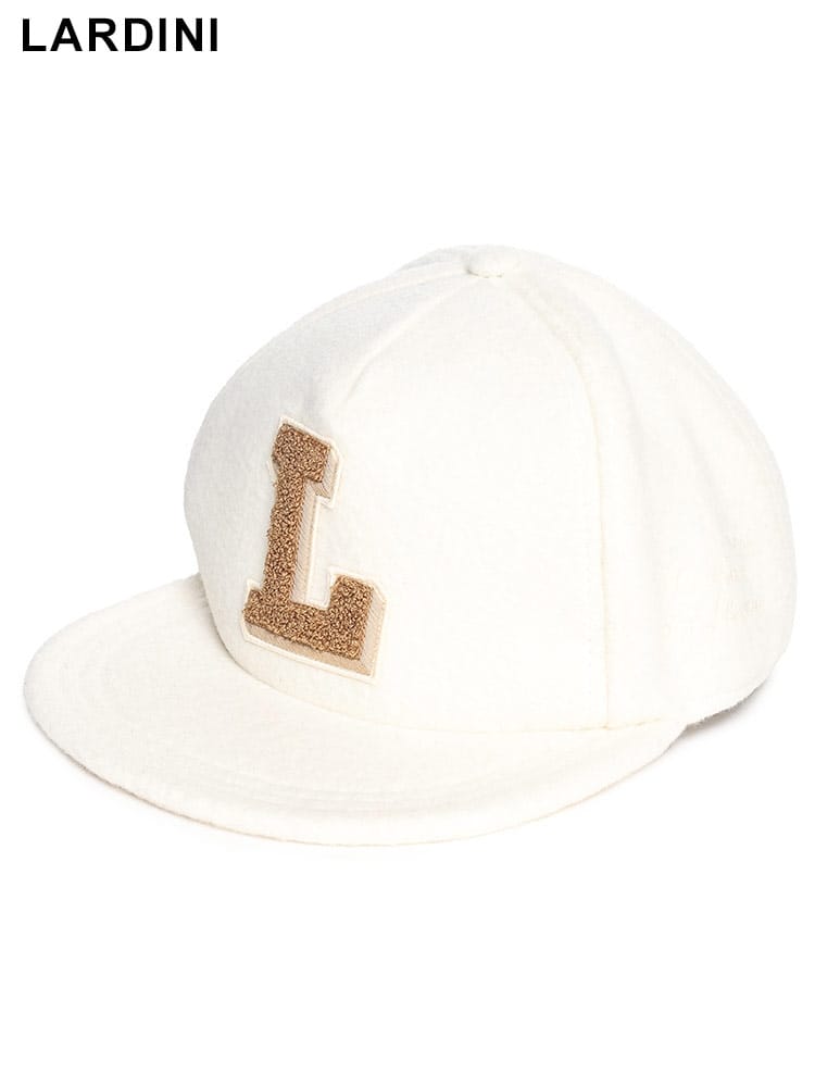 LARDINI (ラルディーニ) ボア レターキャップ LDLT25LT6140 ブランド メンズ 男性 帽子