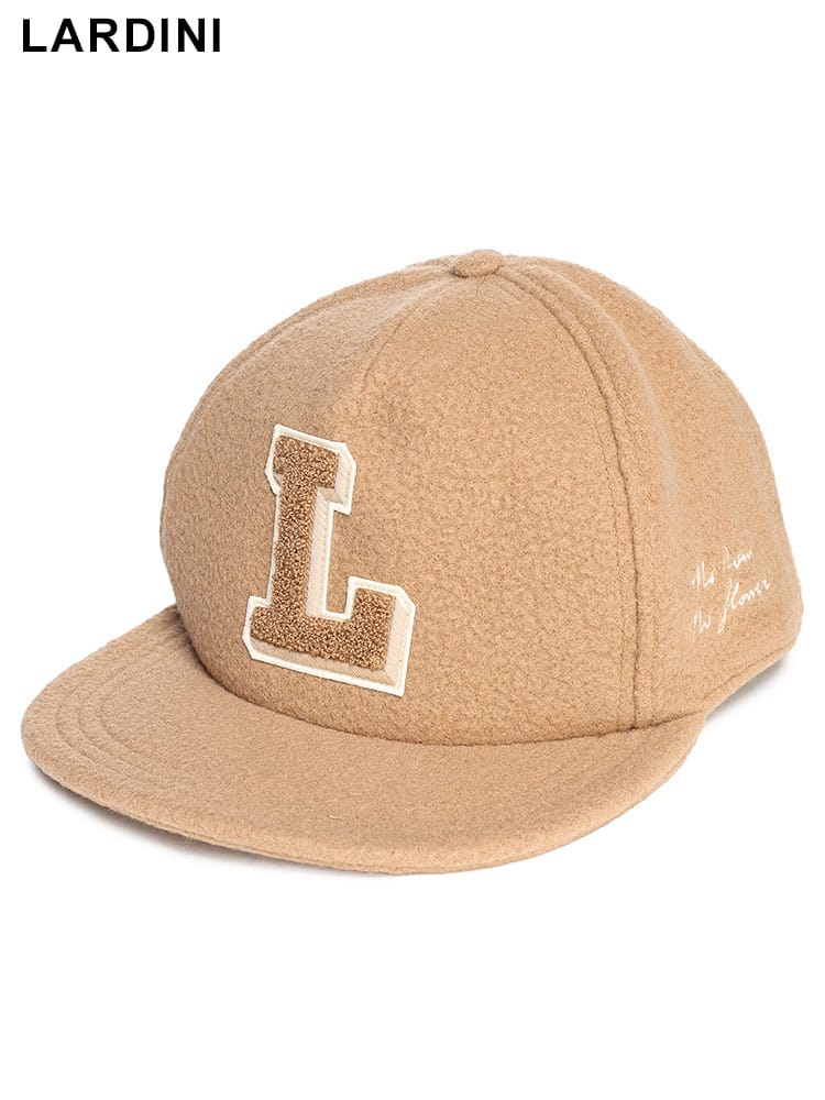 LARDINI (ラルディーニ) ボア レターキャップ LDLT25LT6140 ブランド メンズ 男性 帽子