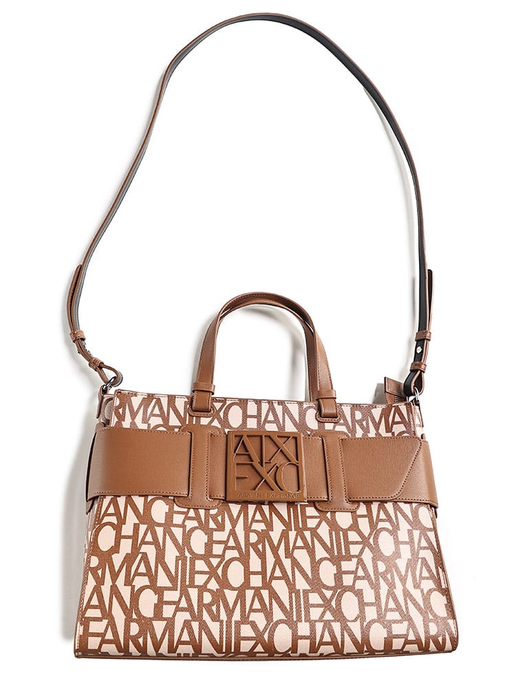 ARMANI EXCHANGE (アルマーニ エクスチェンジ) BOXロゴバックル 
