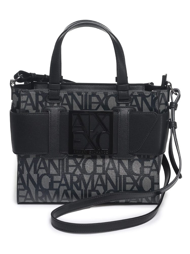 ARMANI EXCHANGE (アルマーニ エクスチェンジ) BOXロゴバックル 