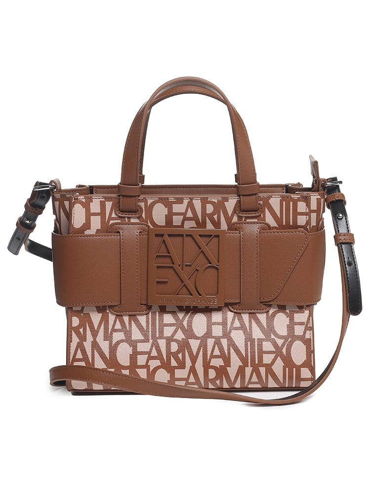 ARMANI EXCHANGE (アルマーニ エクスチェンジ) BOXロゴバックル 