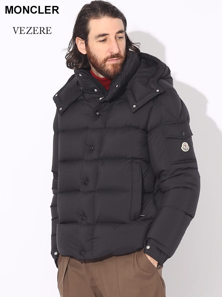 MONCLER (モンクレール) フード着脱 フルジップ ダウンジャケット 