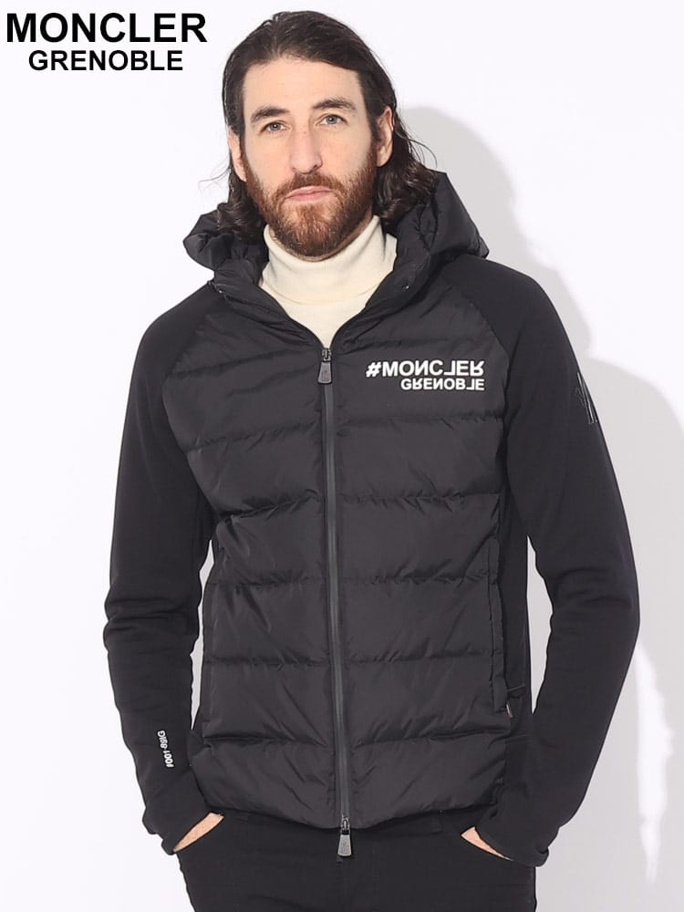 MONCLER (モンクレール) フロントダウン リバースロゴ フルジップ パーカー MCGN8G00032899I ブランド メンズ 男性 アウター