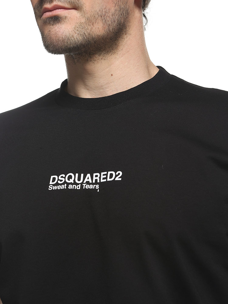 DSQUARED2 (ディースクエアード) ロゴプリント クルーネック 半袖 Tシャツ COOL FIT D2GD094【サカゼン公式通販】