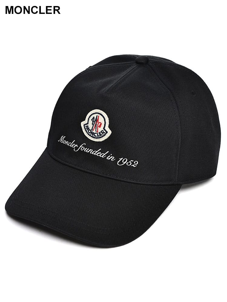 MONCLER (モンクレール) レタリングプリント バックロゴ キャップ