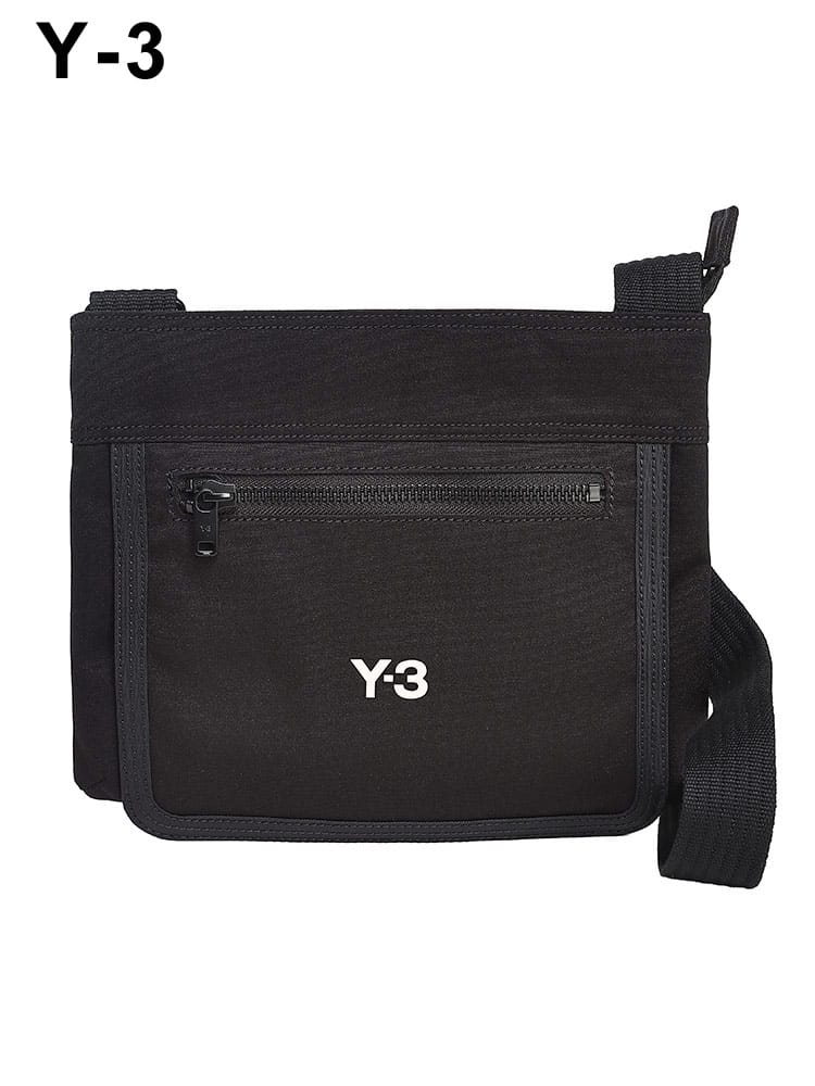 Y-3 (ワイスリー) ロゴアクセント ストラップ付 サコッシュ Y3IY4075 メンズ