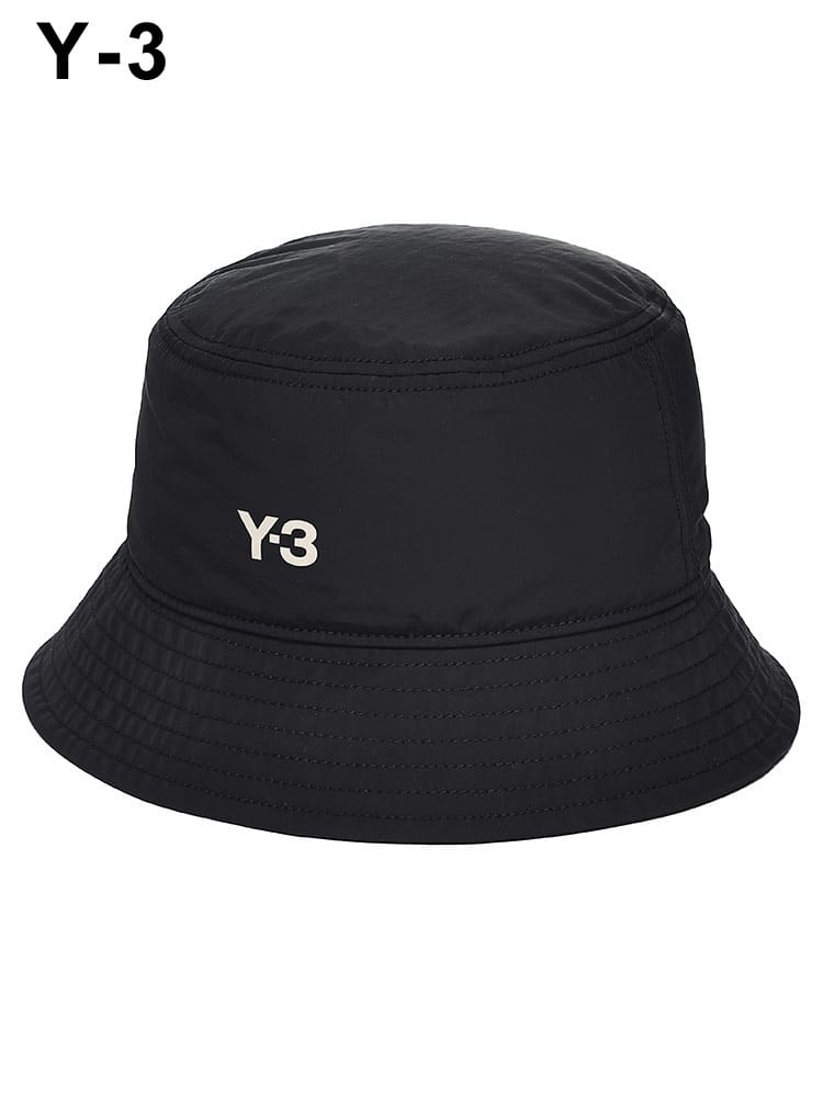 Y-3 (ワイスリー) 裏メッシュ フェードストライプ バケットハット Y3IY4087 メンズ