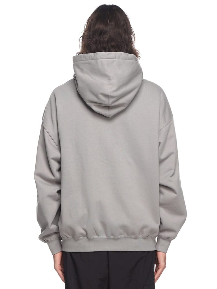Y-3 (ワイスリー) 裏起毛 胸ロゴ フルジップ パーカー LOGO ZIP HODDIE 