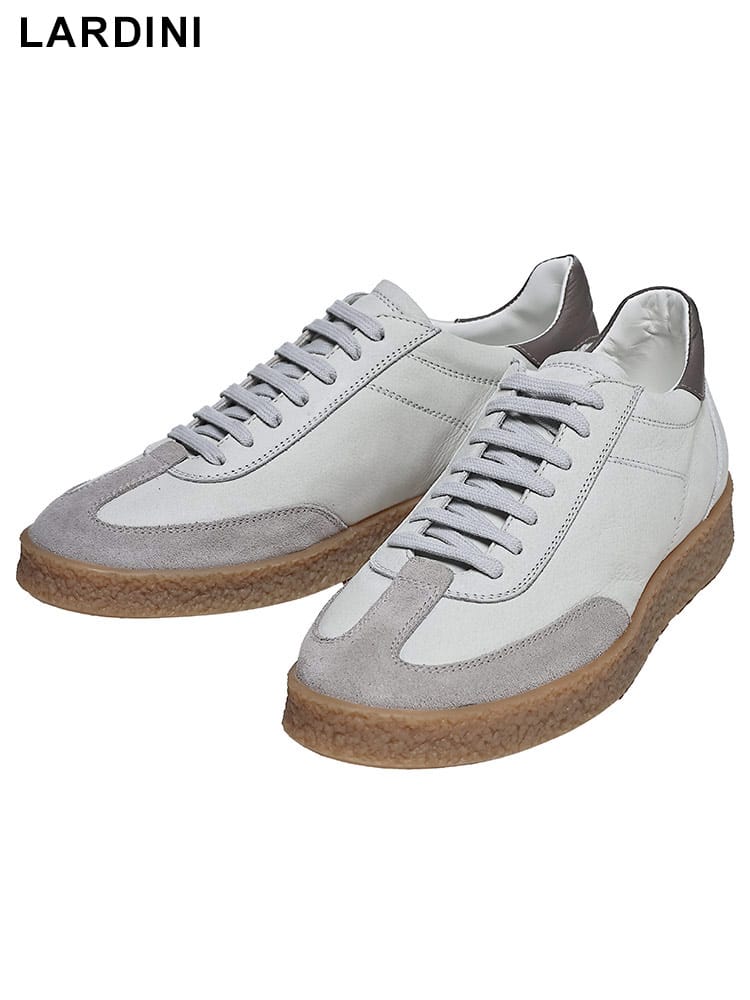 LARDINI (ラルディーニ) レザー レースアップ スニーカー LDTHEO63360 