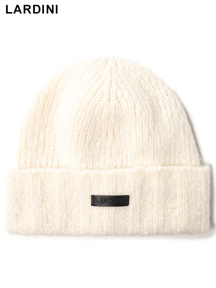 LARDINI (ラルディーニ) カシミア混 ニット キャップ LDHAT5163300 メンズ