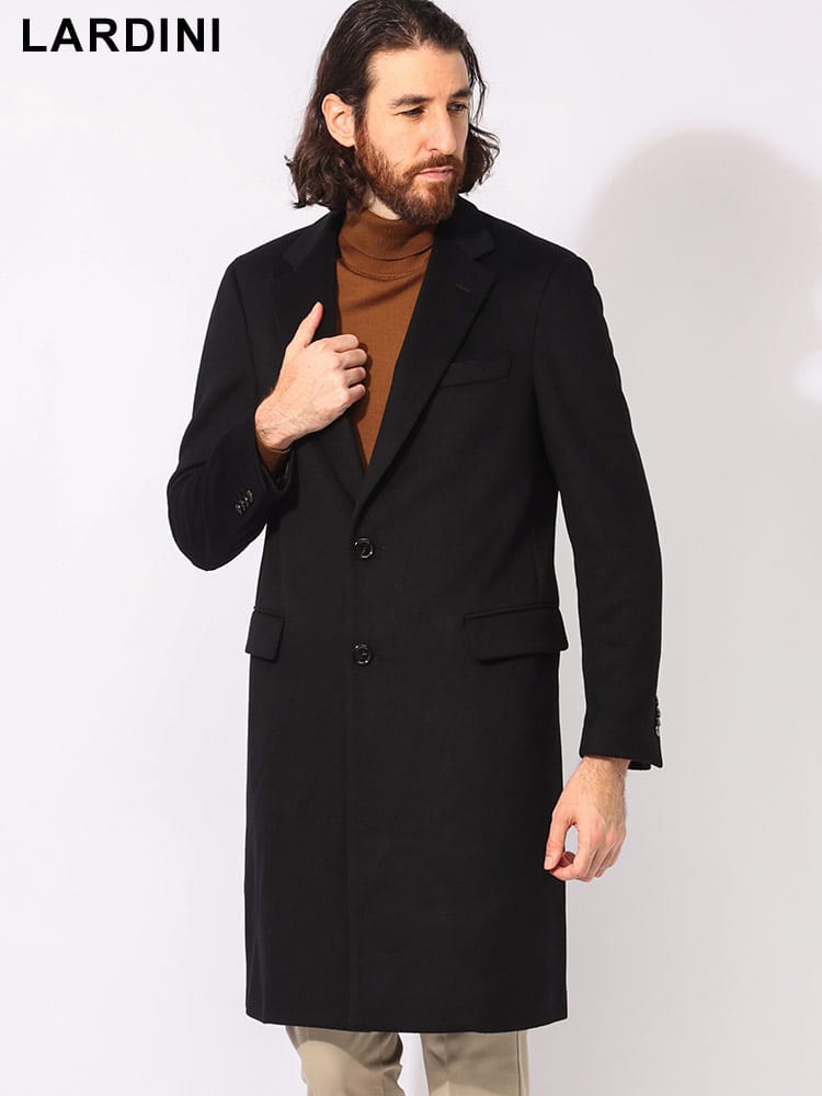 LARDINI (ラルディーニ) カシミヤ シングル コート LD23698C63625  