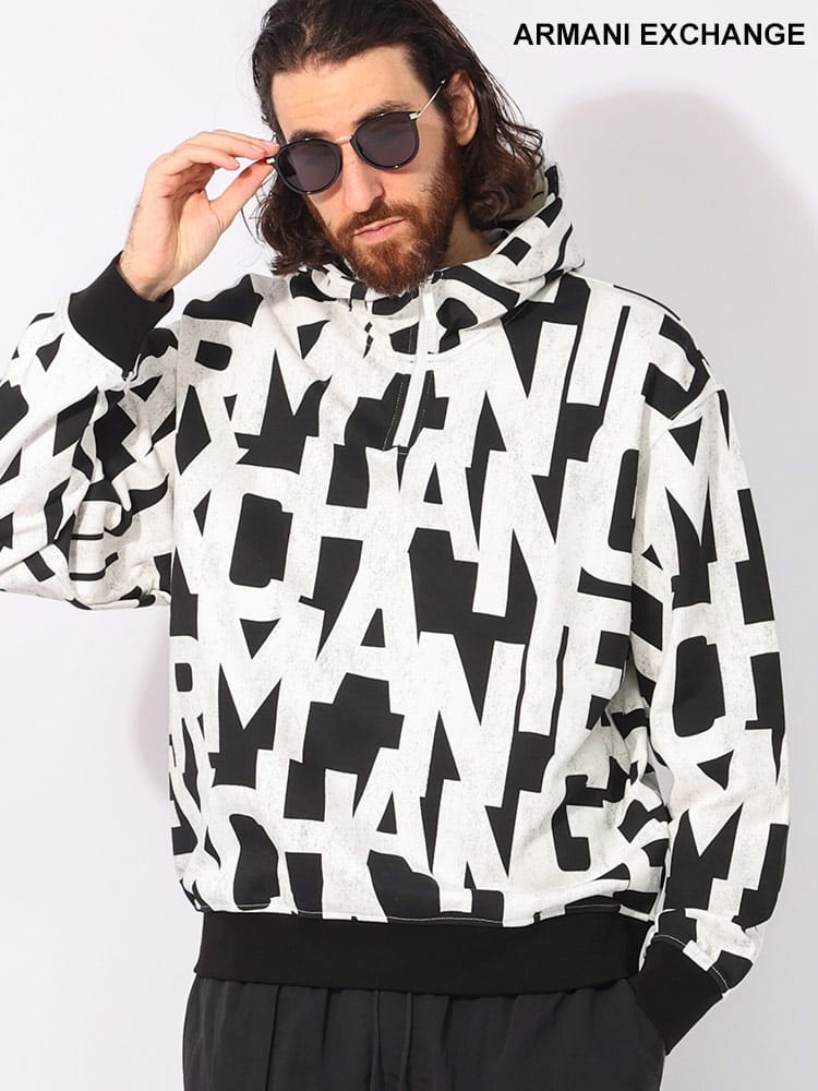 ARMANI EXCHANGE (アルマーニ エクスチェンジ ) 総ロゴプリント 1/4 