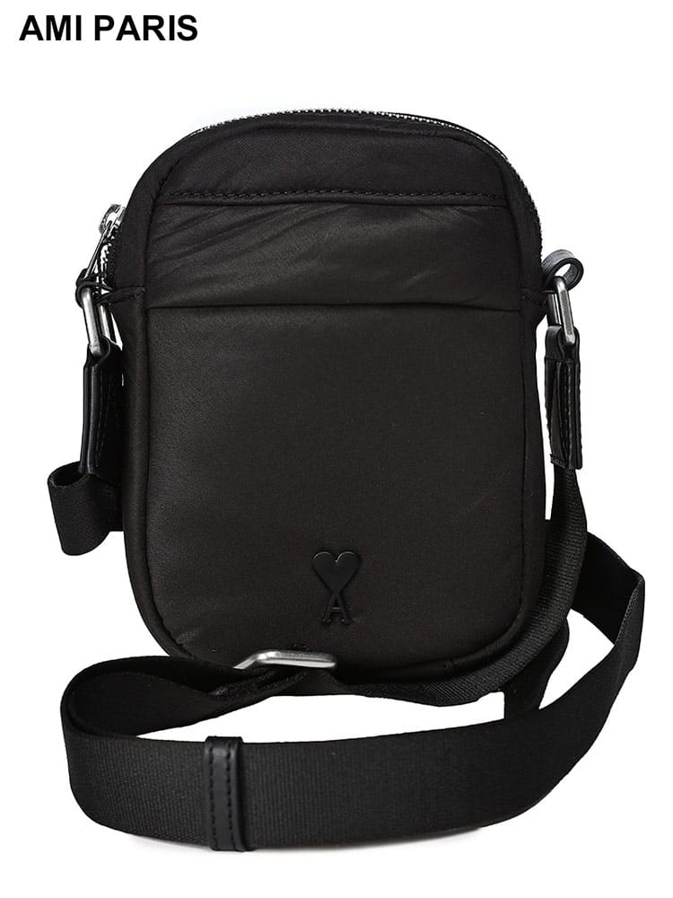AMI PARIS (アミパリス ) スモール クロスボディ ポケットバッグ AMULL011AW0021 レディース