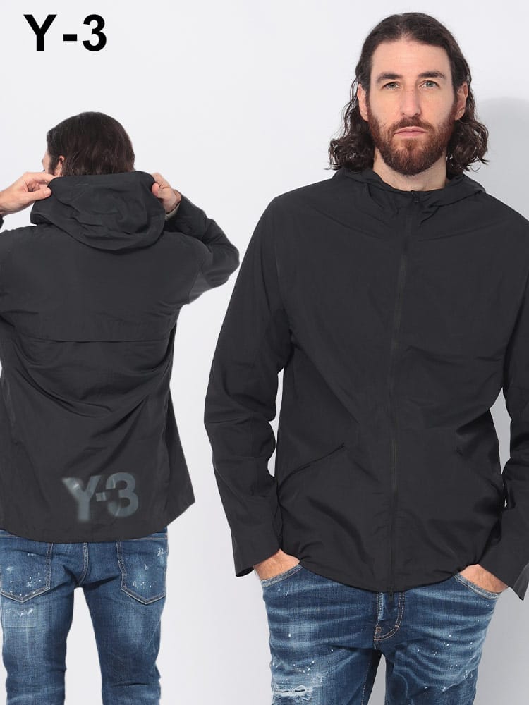 Y-3 (ワイスリー) 撥水 リフレクターロゴ ランニングジャケット Y3IW9999 メンズ