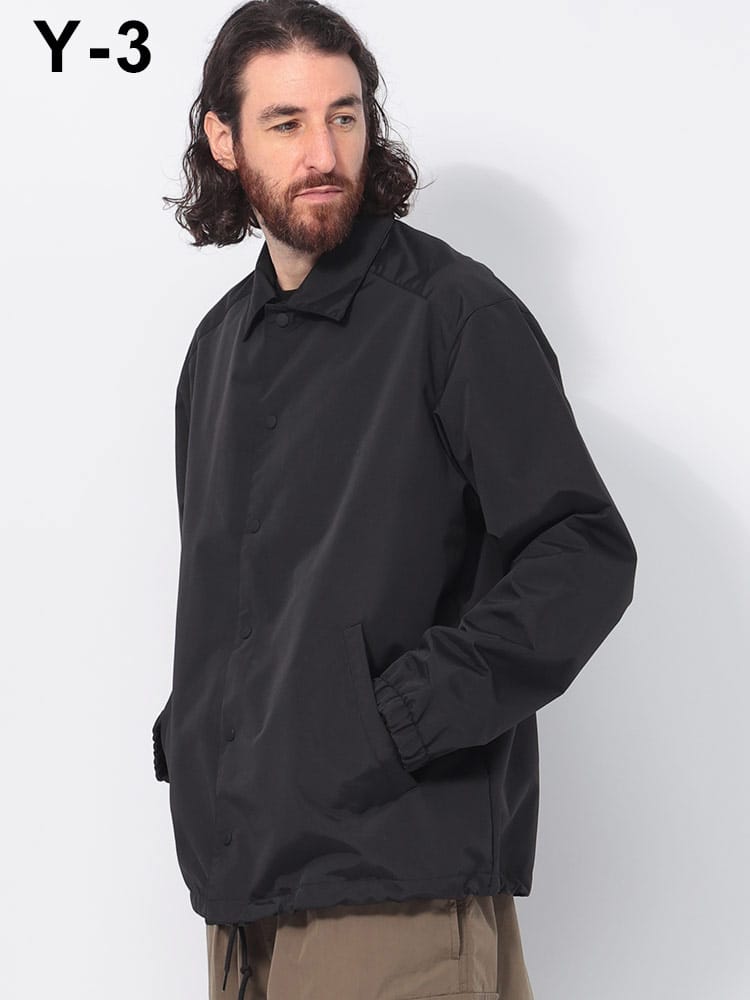 Y-3 (ワイスリー) ナイロン バックプリント コーチジャケット Y3IW2473 メンズ