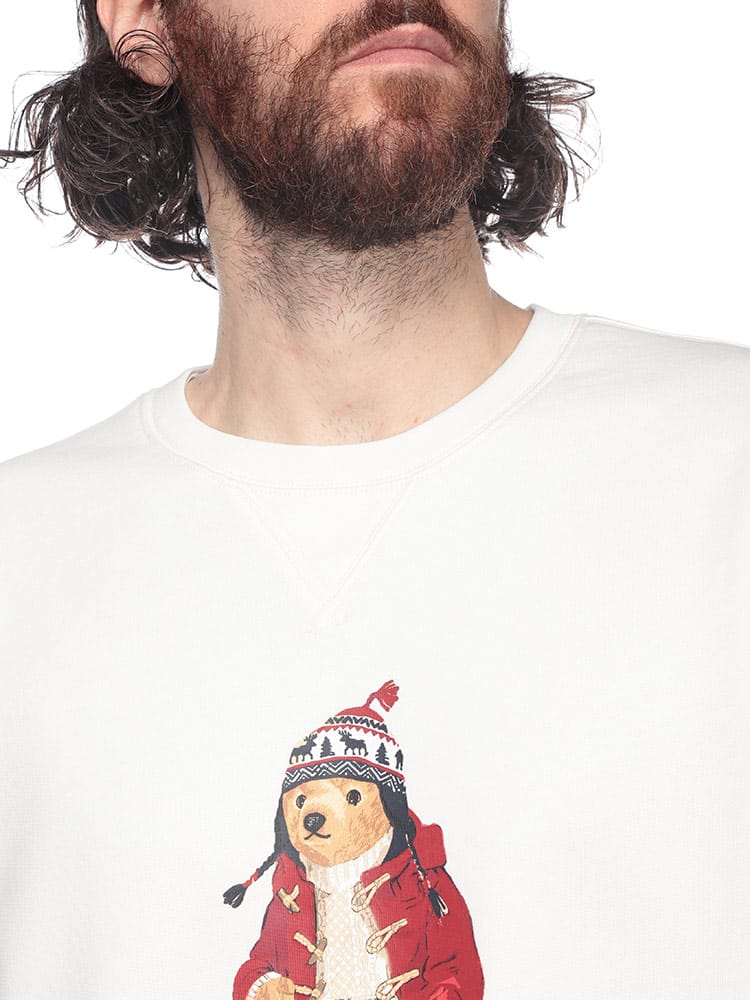 POLO RALPH LAUREN (ポロラルフローレン) 裏起毛 POLOベア クルー 