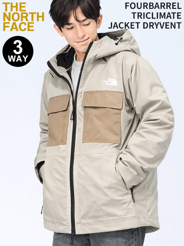THE NORTH FACE (ザ ノースフェイス) 3WAY インナー着脱 スノー 