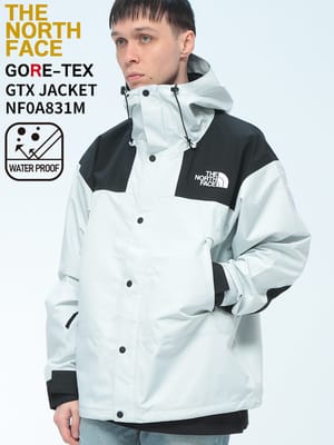 THE NORTH FACE (ザ ノースフェイス) GORE-TEX ロゴ刺繍 フルジップ 